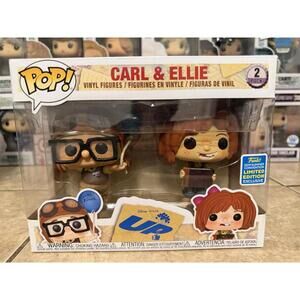Funko Pop! Vinyl: Pixar - Carl & Ellie - 2019 Summer Convention Exclusive